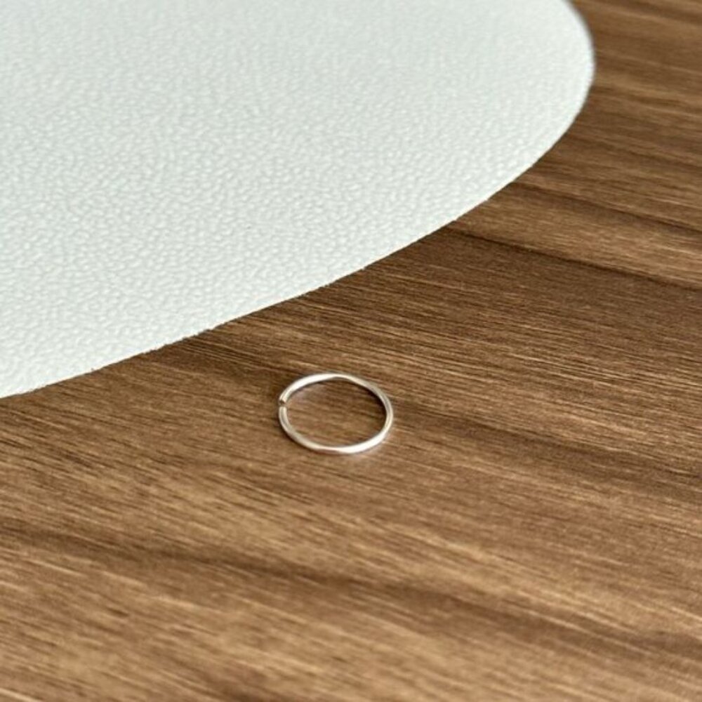 Silver Nose Ring Q61 - Picture 3 of 6